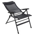 Multi-position extra large heavy duty folding chair camping lounger fold up portable camping chair